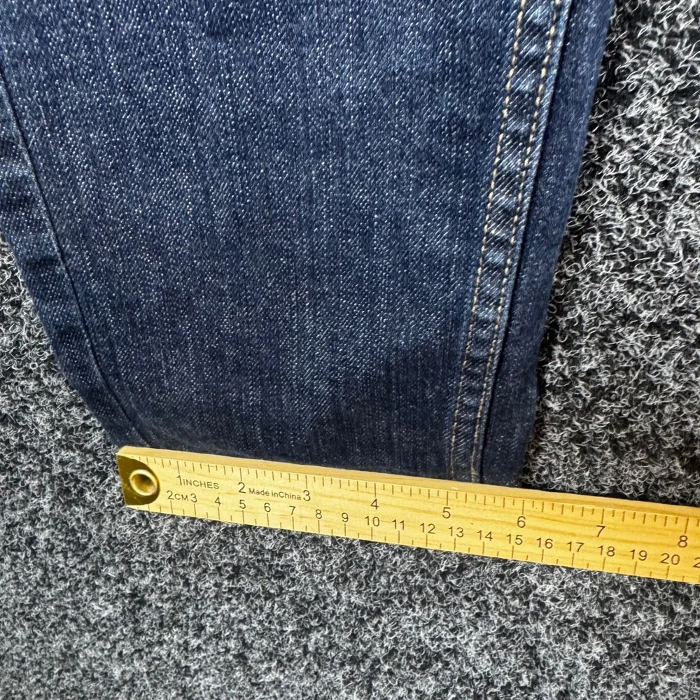 Banana Republic Girlfriend Jeans Dark Wash Slim Straight Denim Womens Size 31x27